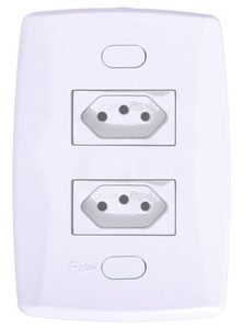 TOMADA DUPLA SEPARADA 20A MARMORE RADIAL 1808227