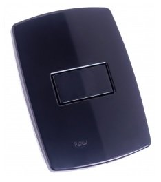 INTERRUPTOR 1 TECLA PARALELA PEROLA NEGRA RADIAL 1804232