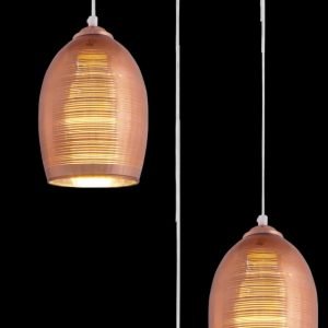 PENDENTE ROW 3 COBRE STARTEC