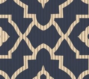 TAPETE TROPICAL ARABESCO    0,43 X 1,3 MT  KAPAZI