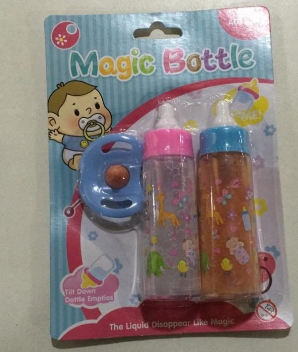 MAMADEIRA MAGIC BOTTLE C/ 2 E 1 CHUPETA CART AMACOM TS59057