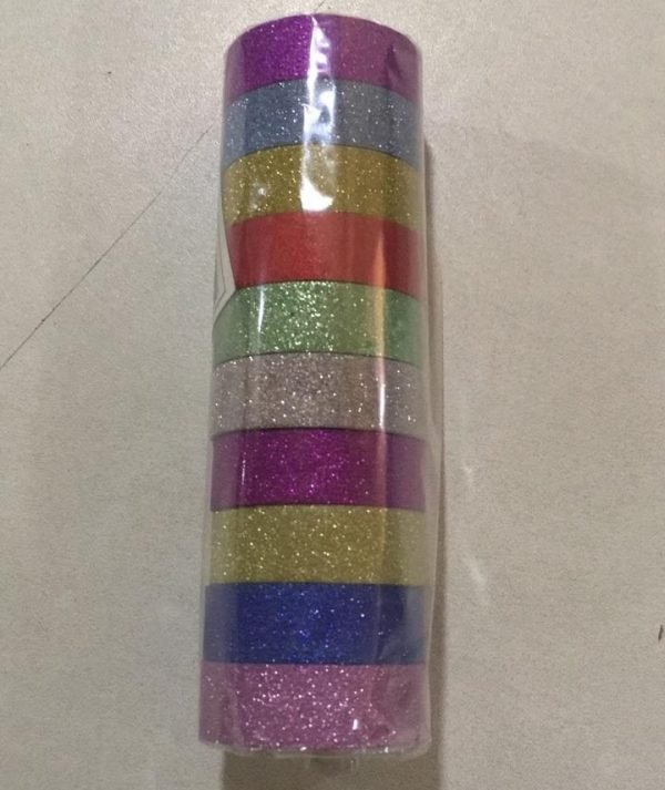 FITA ADESIVA COLOR C/ BRILHO C/ 10 BLESSED ST39091