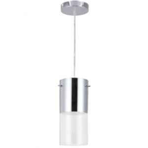 LUMINARIA PENDENTE FIRST 10XH23CM  1 L  E27 1/2  CROMO  LLUM