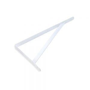 CANTONEIRA P/PRATELEIRA C/REFORCO 2,00MM 25CM BLIST C/2 LOTH