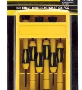 CHAVE TORX DE PRECISAO (JG C/ 6 PÇS) EDA 8NH  ##