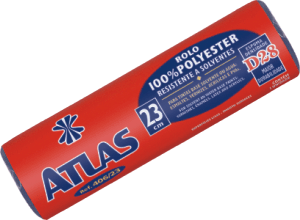 ROLO ESPUMA  23CM   S/GARFO   ATLAS   406/23