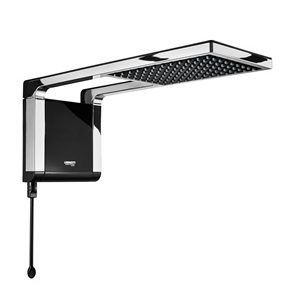 CHUVEIRO ACQUA STORM ULTRA PRETO/CROMADO  127V   LORENZETTI