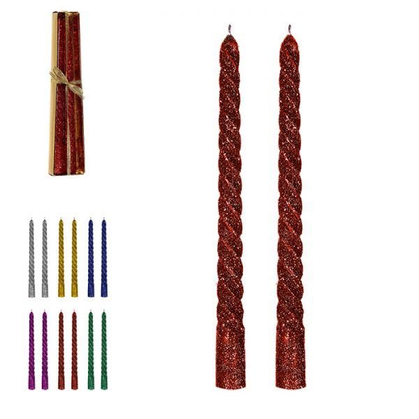 VELA GLITER COM 2 20CM ZEIN Z311919