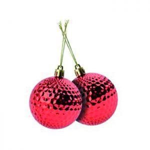 BOLA TB SPACE 5 CM (10 PCS) VERMELHA ZEIN Z411213