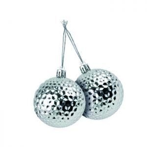 BOLA TB SPACE 5 CM (10 PCS) PRATA ZEIN Z411237