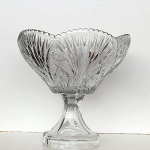 BOWL EM VIDRO COM PE 24 CM FREECOM