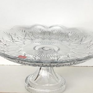 PRATO EM VIDRO COM PE 32 CM FREECOM