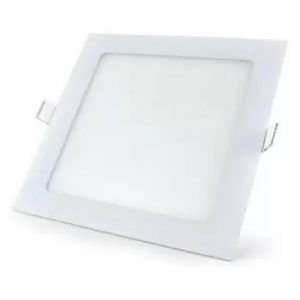 PLAFON LED QUADRADO EMBUTIR 24W BIVOLT  ECONOMAX/OUROLUX