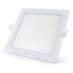PLAFON LED QUADRADO EMBUTIR 18W BIVOLT 6,5K ECONOMAX