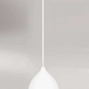 PENDENTE LED 9W BRANCA BIVOLT BRANCO FRIO 6500K ILUMI IL0012