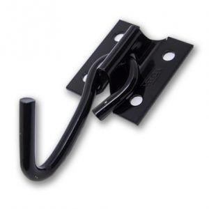 GANCHO P/ REDE PARAFUSAR CROM PRETO BLIST C/ 2 LOTH 70065