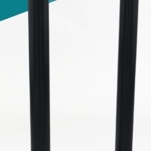 PUXADOR REDONDO (PAR) 60 CM PRETO FOSCO RAINHA