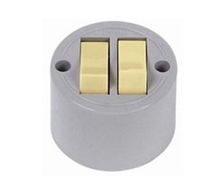 INTERRUPTOR EXTERNO 2 TECLAS SOBREPOR ILUMI I.1656