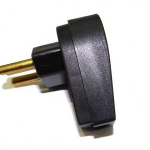 PINO MACHO PRENSA CABO  GIG  2P+T (20A) PRETO  ILUMI  I.1419