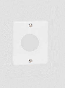 PLACA 1 TOMADA REDONDA  S/X  BRANC  ILUM I.6248