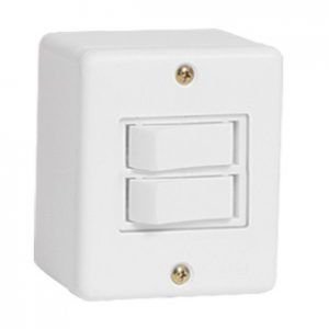 INTERRUPTOR  2 TECLAS BRANCA  S/X   ILUMI    I.6318