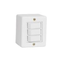 INTERR 3 TECLAS PARALEL BRANCA S/X ILUMI I.6327