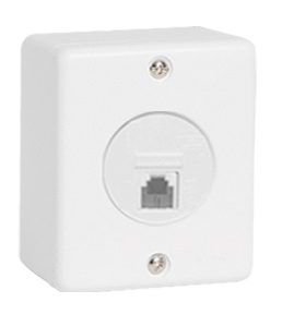 TOMADA REDE RJ 45   BRANCA S/X ILUMI I.6364