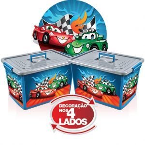 CONTAINER ORG 35L LABEL AZUL 57X41X35 ARQPLAST 25247