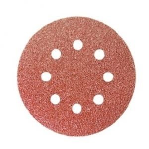DISCO LIXA 125MM C/VELCRO PERFURADO  G.120  C/5  MTX M738069