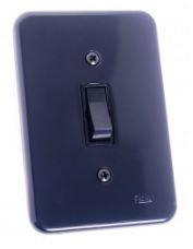 INTERRUPTOR 1 TECLA PARALELA POLLAR BLACK RADIAL 1805005