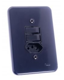 INTERRUPTOR 2 TEC PAR + TOM 20A POLLAR BLACK RADIAL 1805211