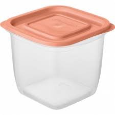 POTE QUAD. 650 ML C/ TAMPA CORAL PLASVALE PV11773766