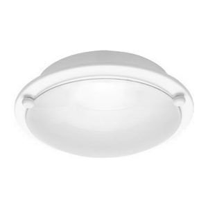 PLAFON LONDON BRANCO 24 X 10 CM 1 LAMPADA RADIAL
