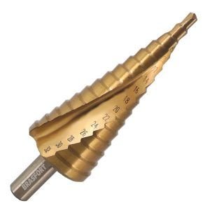 BROCA ESCALONADA 9 A 36 MM 10 ETAPAS BRASFORT B.7963
