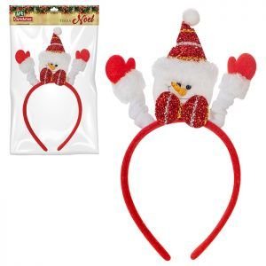 TIARA NOEL/BONECO 23 X 13 CM ZEIN Z310257