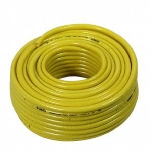 MANGUEIRA JARDIM AMARELA TRANCADA 50MT  3/4  ALUMASA