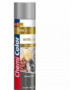 TINTA SPRAY METAL CROMADO 300ML/130GR PEGEUZE