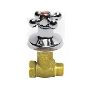 REGISTRO PRESSAO BIG LUXO C 38 3/4  1/4 V. 1516  RAINHA