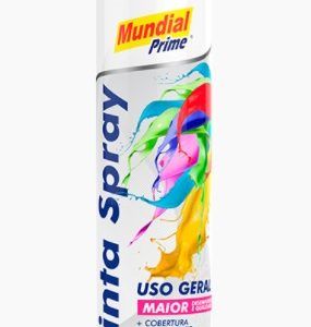 TINTA SPRAY USO G. CINZA MEDIO 400ML MUNDIAL PRIME