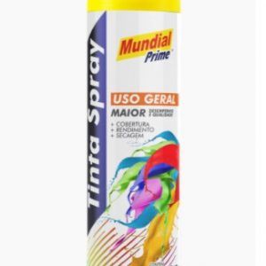 TINTA SPRAY USO G. AMARELO 400ML MUNDIAL PRIME