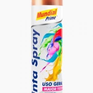 TINTA SPRAY METALICA COBRE 400 ML MUNDIAL PRIME 1000059