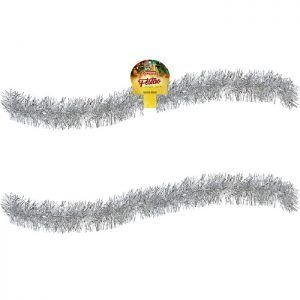 FESTAO CORTE FINO 9 CM X 2 MTS PRATA ZEIN Z329761