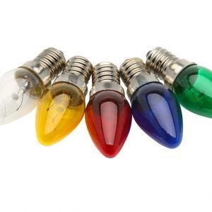 LAMPADA CHUPETA 7W 127V CLARA BRASF B.8497##