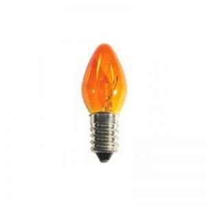 LAMPADA CHUPETA 7 W 220V AMBAR BRASF B.8501##