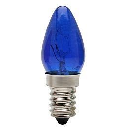 LAMPADA CHUPETA 7 W 220V AZUL BRASF B.8502##