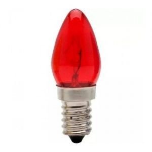 LAMPADA CHUPETA 7 W 220V VERMELHA BRASF B.8505##