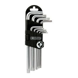 CHAVE TORX  ( JOGO C/ 9 PCS ) FOXLUX     FX4725