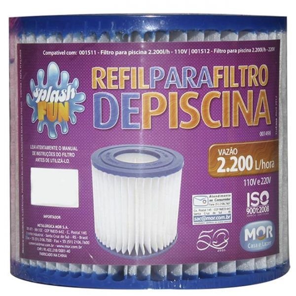 REFIL P/ FILTRO   2.200L/H    MOR      M001498
