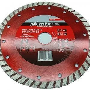 DISCO DIAMANTADO TURBO 7 (180X25,4MM)MTX M731239
