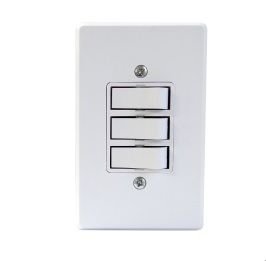 INTERRUPTOR 3 TECLAS PARALEL  GELO RADIA R807008